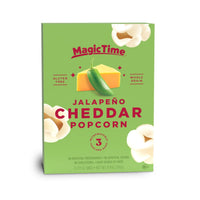 Magic Time Jalapeño Cheddar Popcorn 3-pack 240 g - Fast Candy