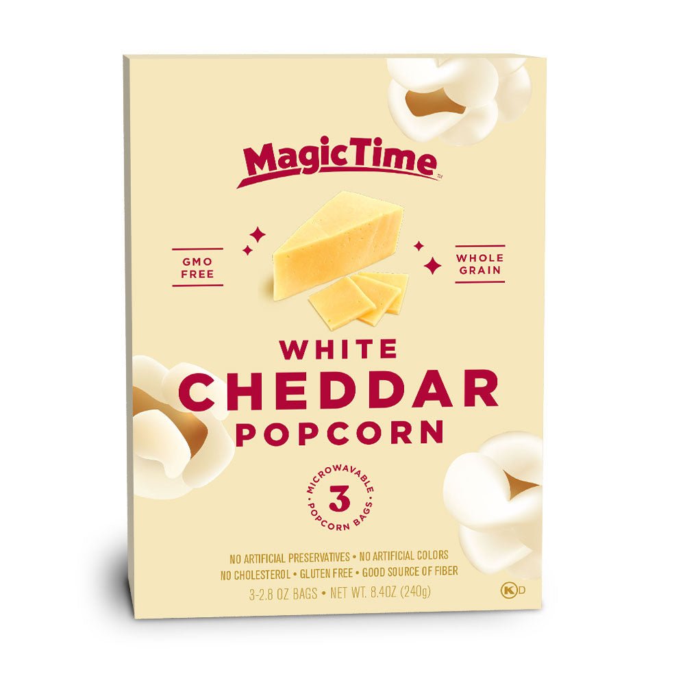 Magic Time White Cheddar 3-pack 240 g - Fast Candy