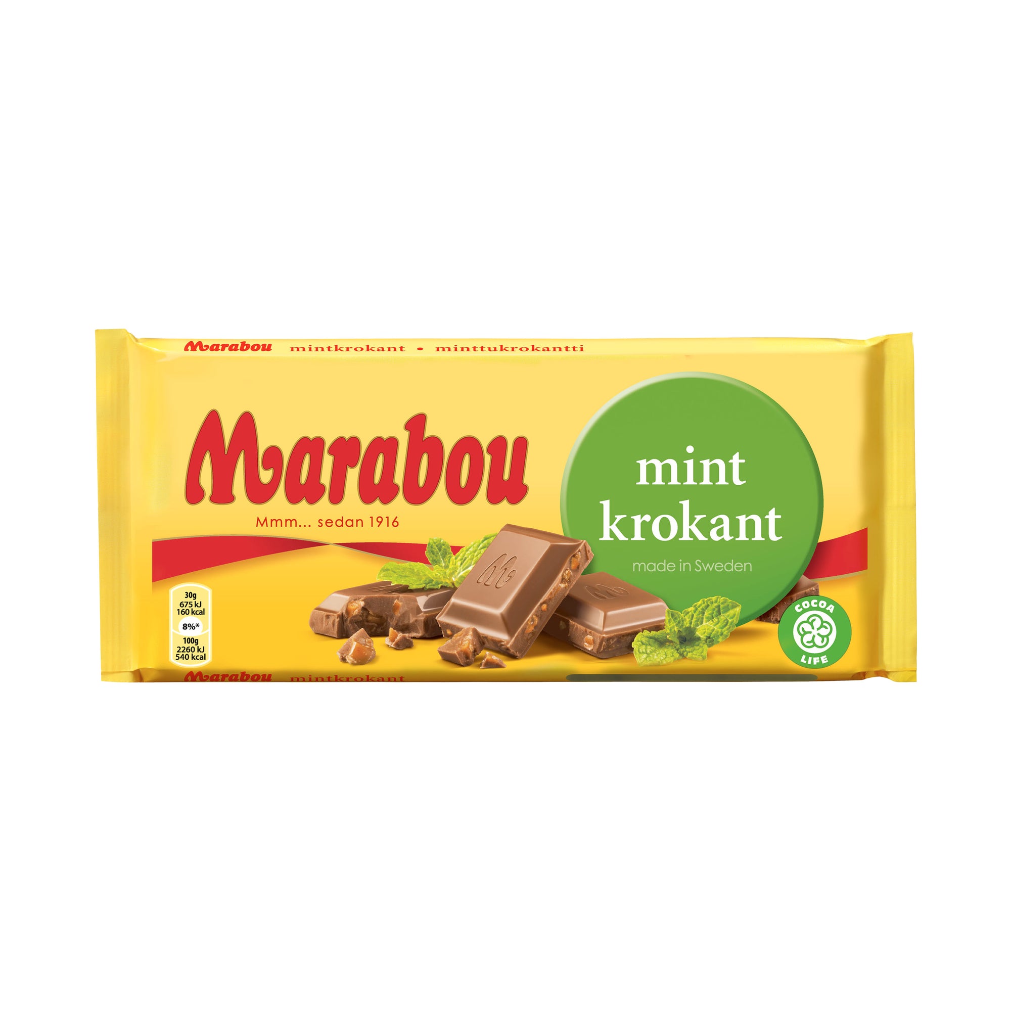 Marabou Mintkrokant 200 g