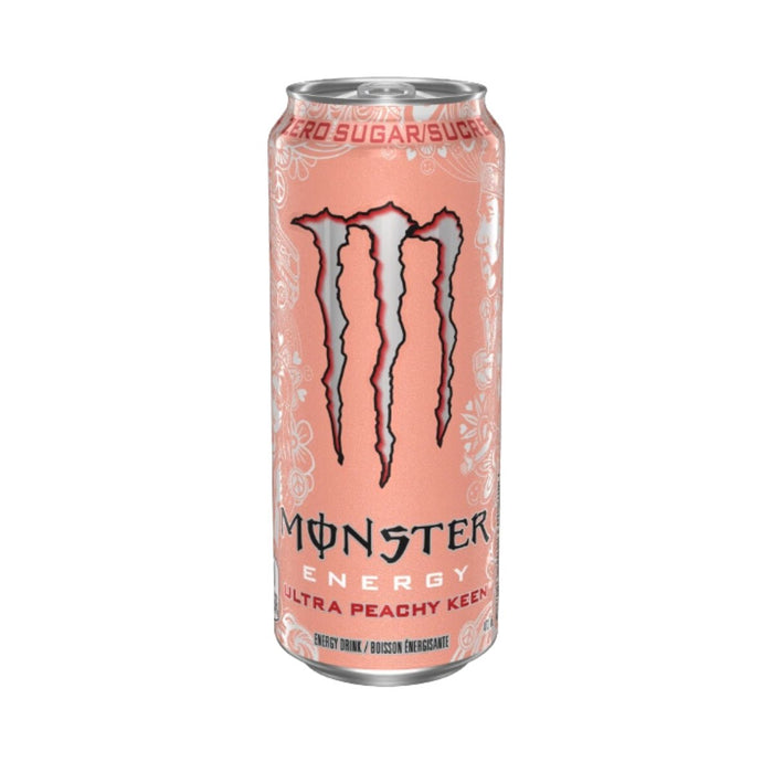 Monster Energy Ultra Peachy Keen Zero 473 ml (USA) - Fast Candy