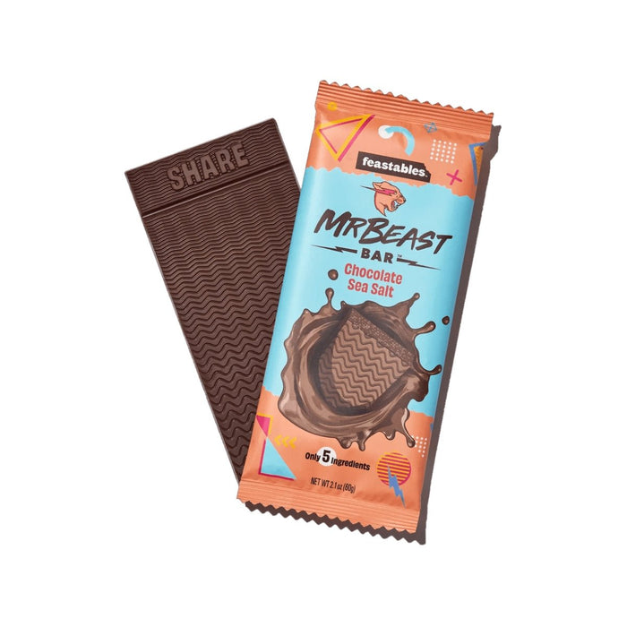 MrBeast Bar Chocolate Sea Salt 60 g - Fast Candy