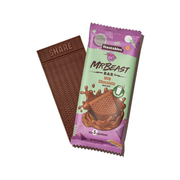 MrBeast Bar Milk Chocolate 60 g - Fast Candy