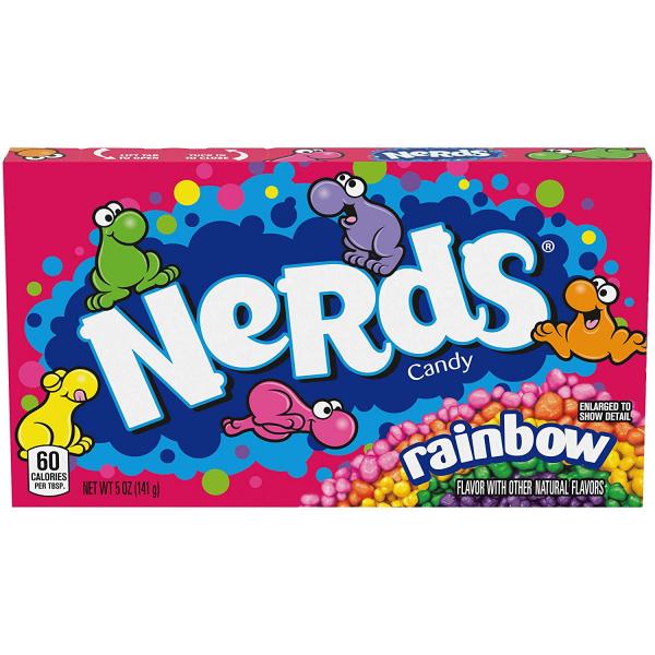 Nerds Rainbow Videobox 141 g - Fast Candy