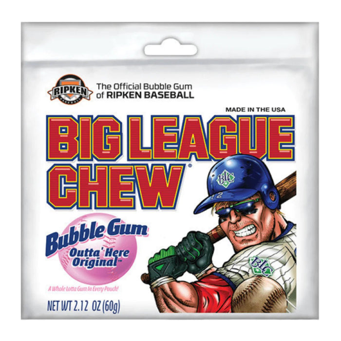 Original Big League Chew Bubble Gum 60 g - Fast Candy