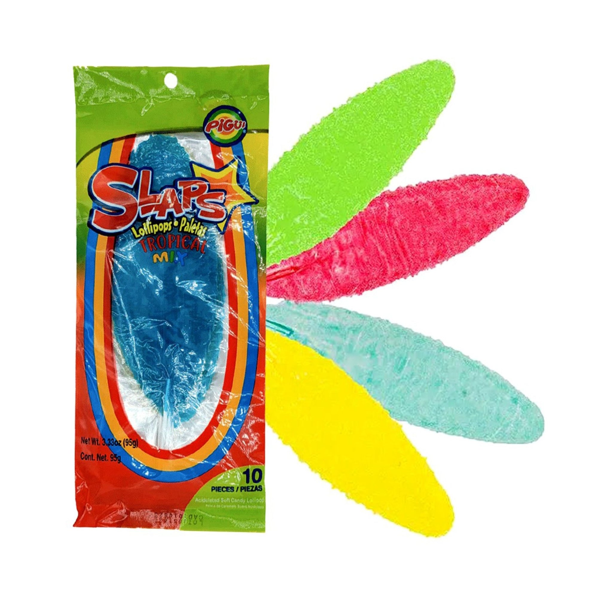 Pigui Mix Slaps 95 g - Fast Candy