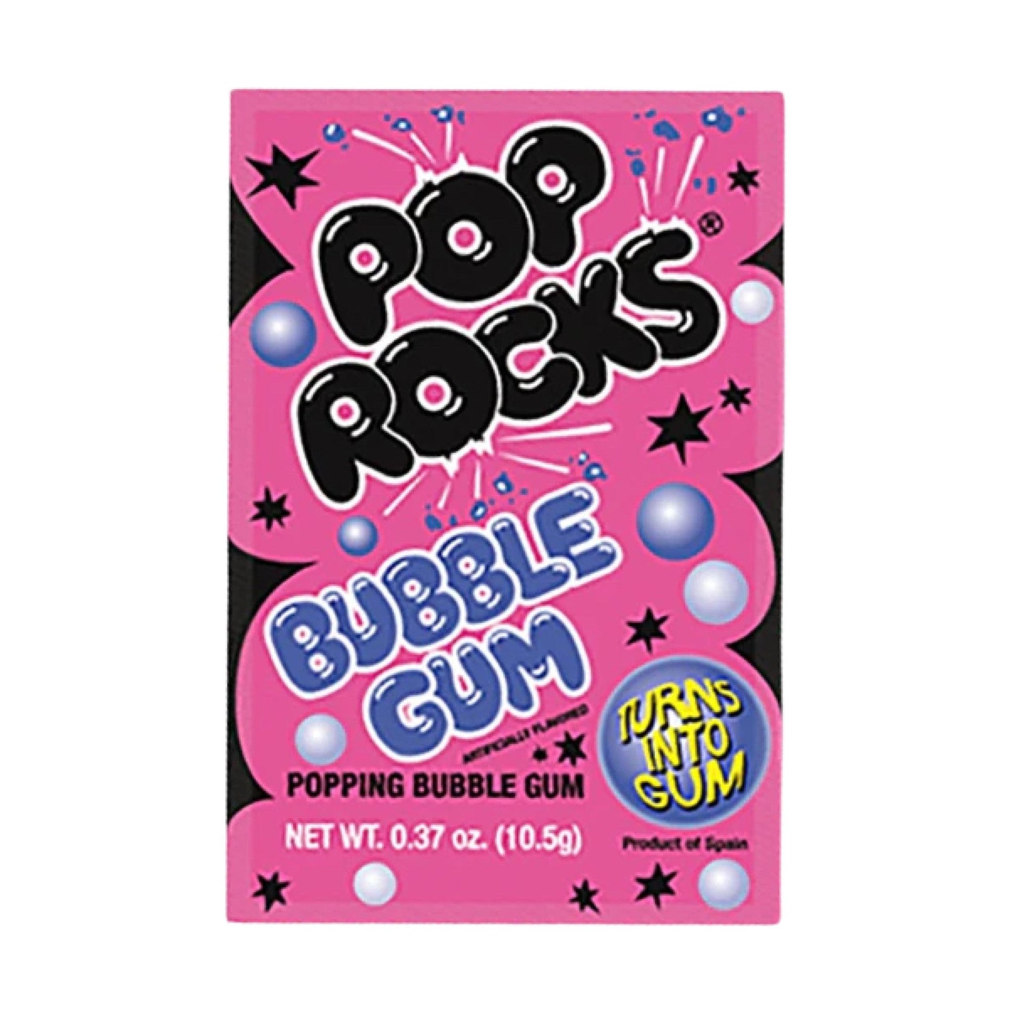 Pop Rocks Bubble Gum 9,5 g - Fast Candy