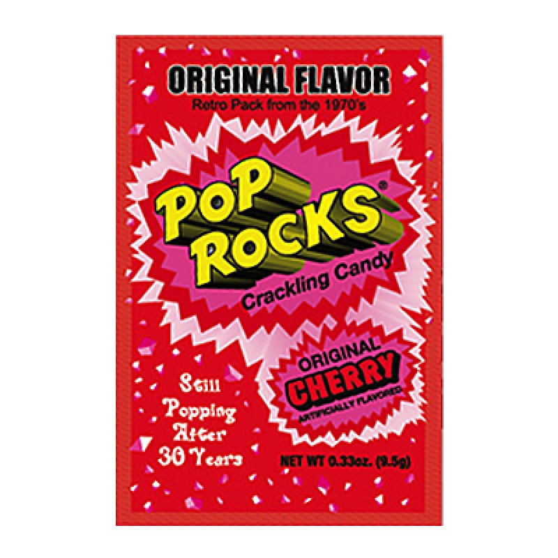 Pop Rocks Cherry 9,5 g - Fast Candy