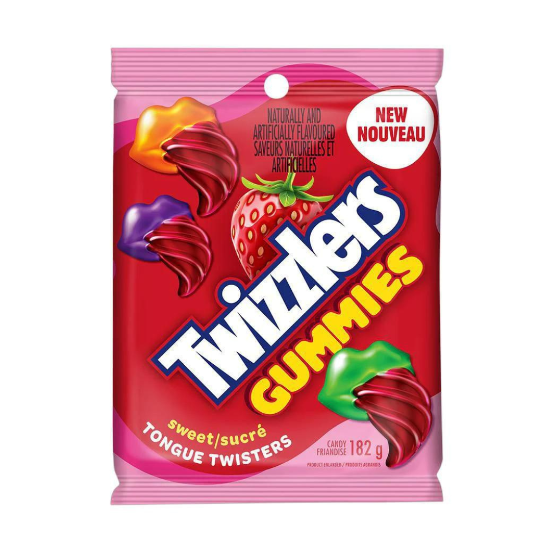 Twizzlers Gummies Sweet Tounge Twisters 182 g