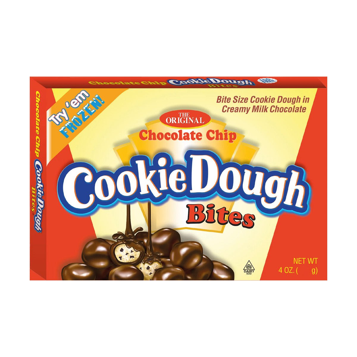 Taste of Nature Cookie Dough Bites Chocolate Chip 88 g - Fast Candy