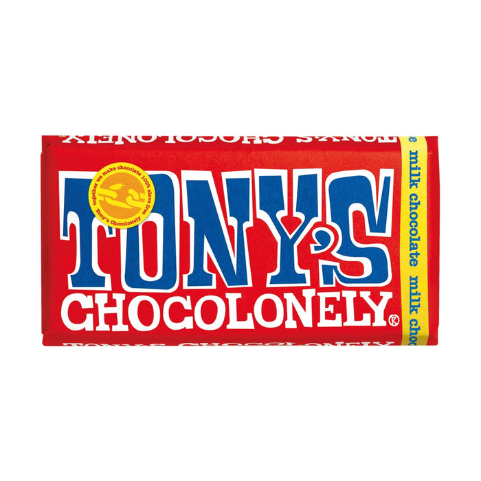 Tony's Chocolonely Milk Chocolate 180 g - Fast Candy