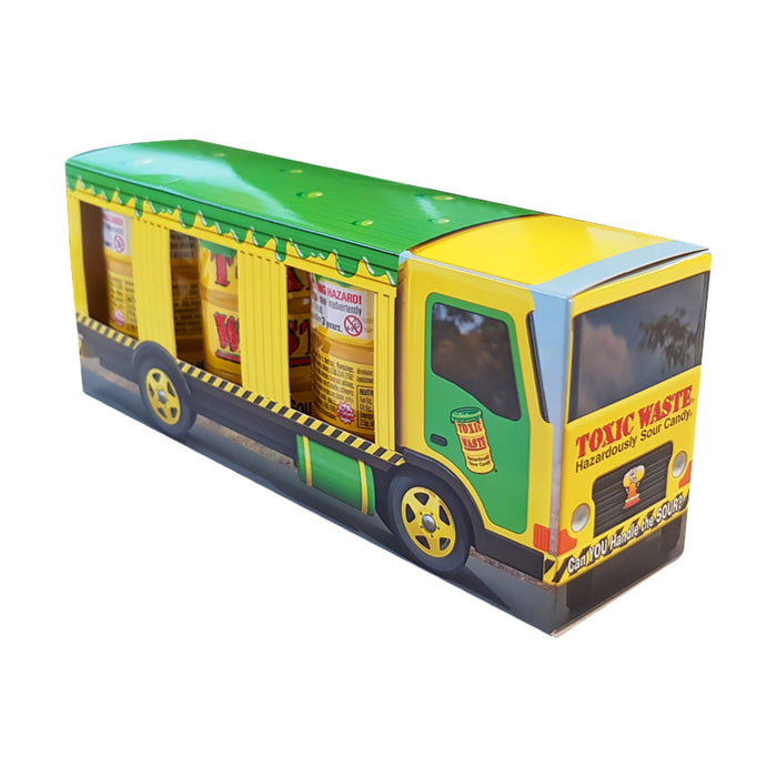 Toxic Waste Yellow Drum Truck 3-pack - Fast Candy