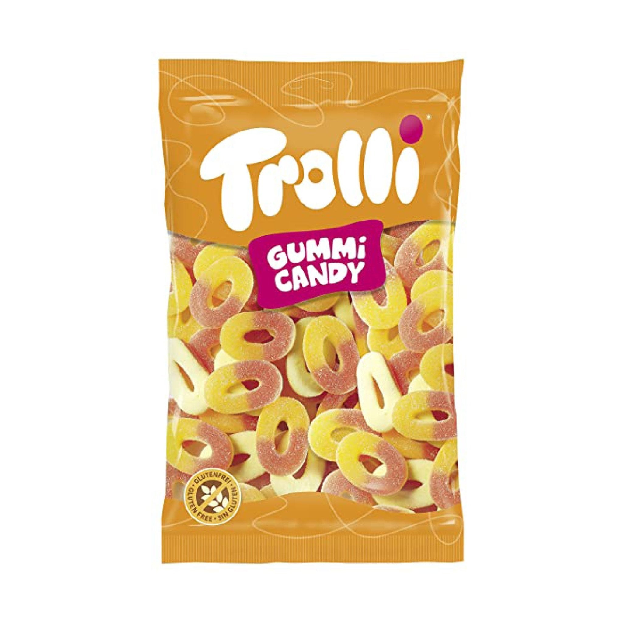 Trolli Ferskenringer 1 kg - Fast Candy