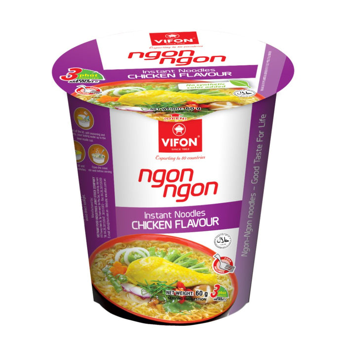 VIFON Chicken Noodle Cup 60 g - Fast Candy