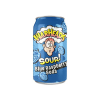 Warheads Sour Blue Raspberry Soda 355 ml - Fast Candy