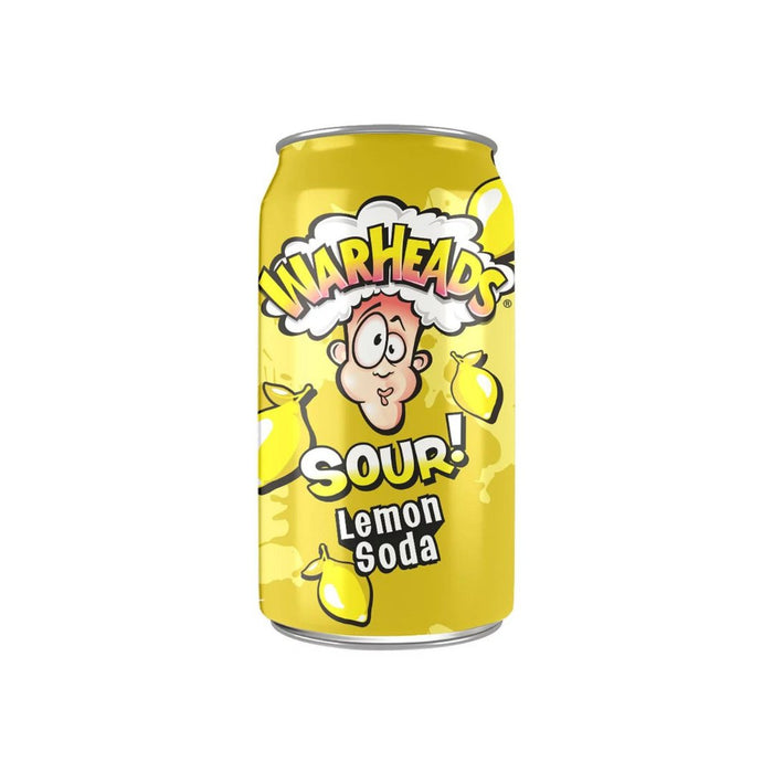 Warheads Sour Lemon Soda 355 ml - Fast Candy