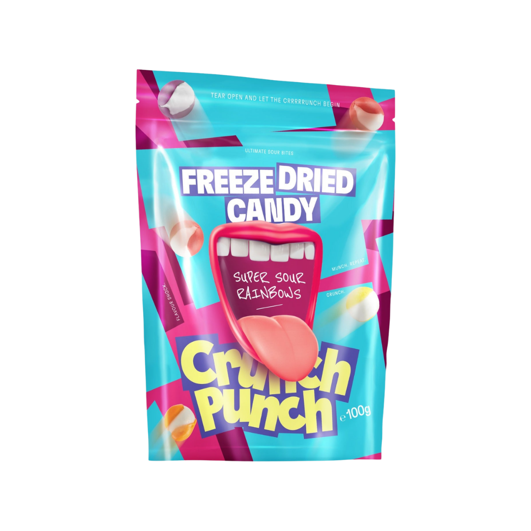 Crunch Punch Super Sour Rainbows