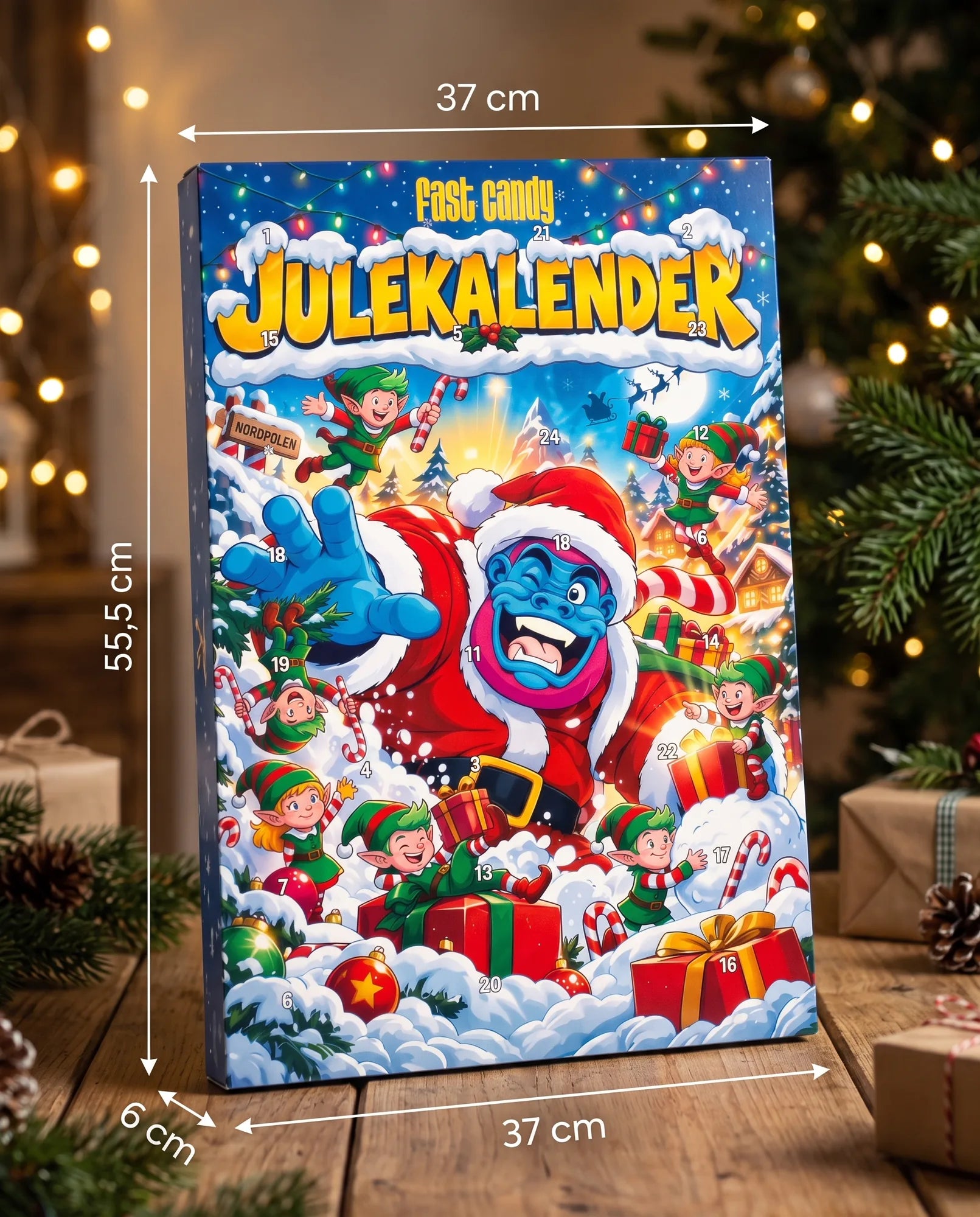 Fast Candy Julekalender 2026 (Forhåndbestilling), bilde 3